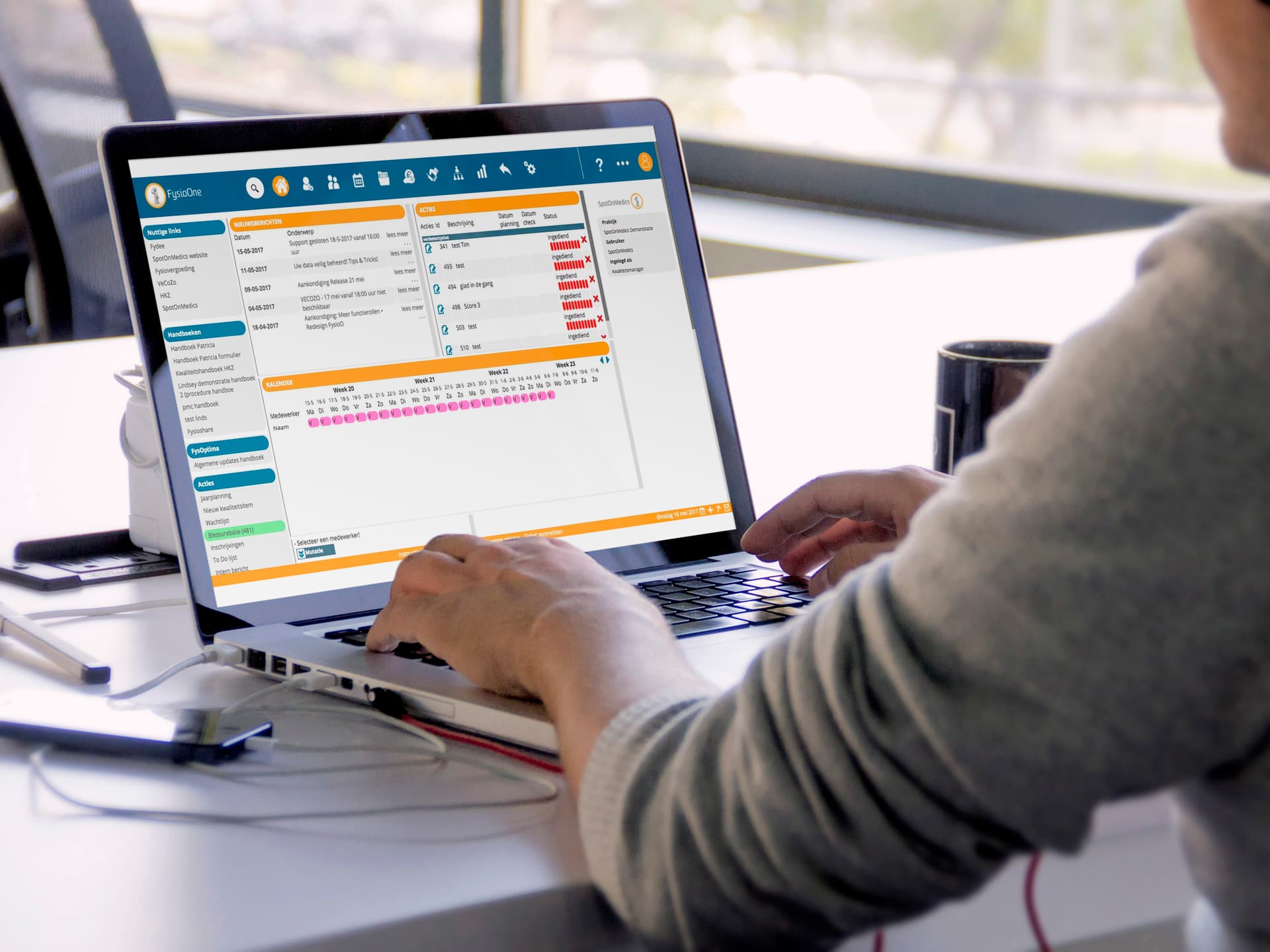 Alles-in-één praktijksoftware voor efficiënter beheer, betere zorg en meer tijd voor uw patiënten.